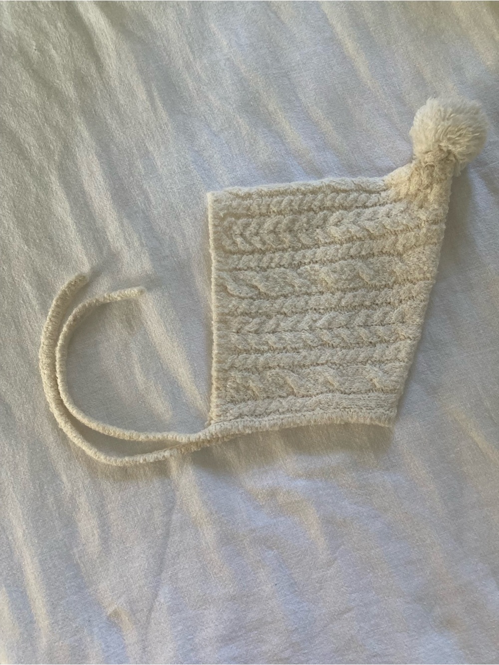 Zara infant knit bonnet. Size 12-18 months